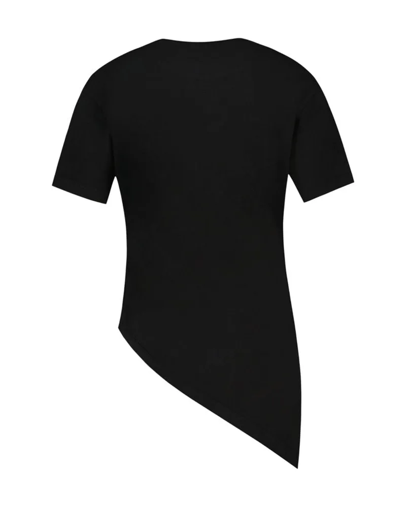 Zadig & Voltaire Women's Edda Hc Mini Wings Strass T-Shirt -  Cotton Black Ready-To-Wear T-Shirts Black