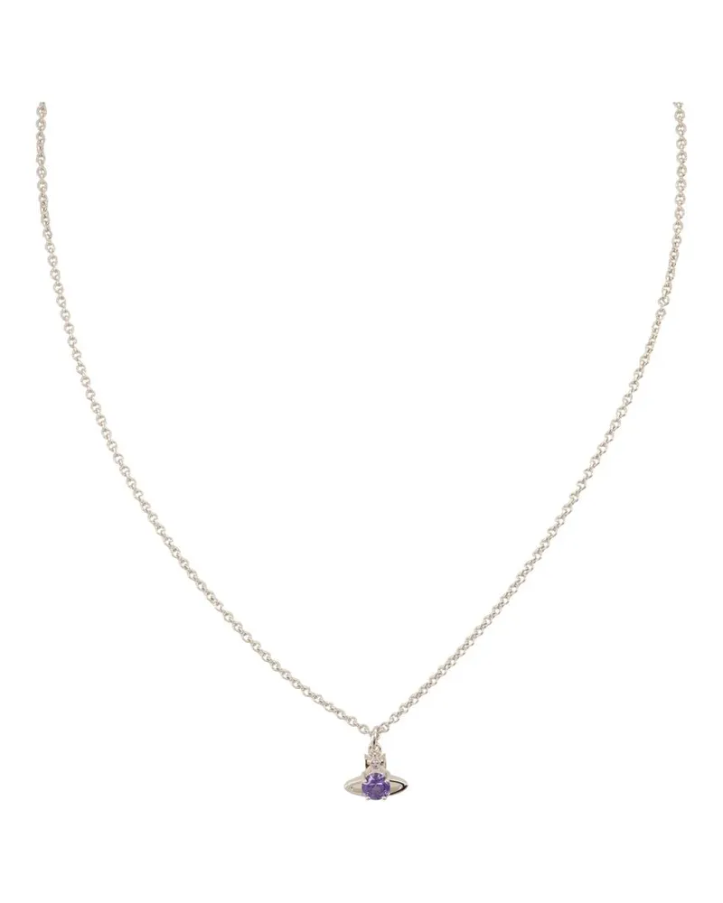 Vivienne Westwood Women's Reina Necklace Metal Silver Jewelry-Watches Necklaces Silver