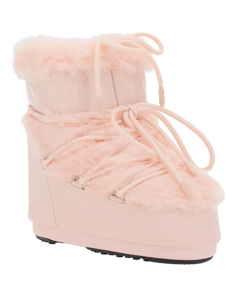 Moon Boot Icon Low Ankle Boot — Pink Pink