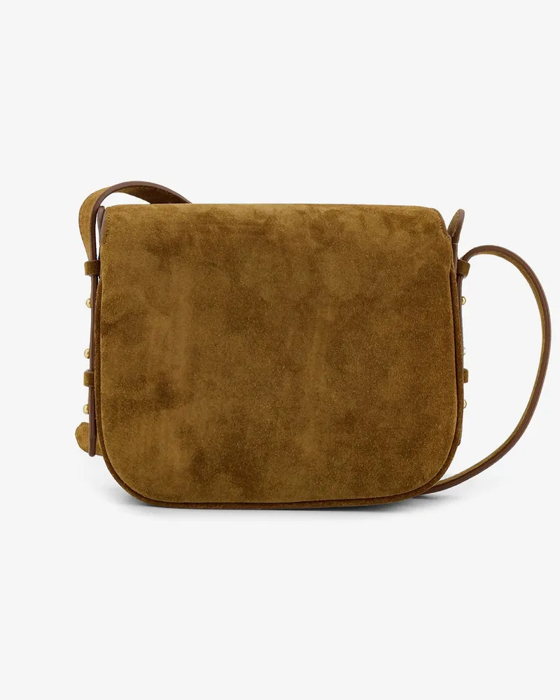 Soeur Women's Crossbody Bag Bellissima Mini Suede Brown Shoulder Brown