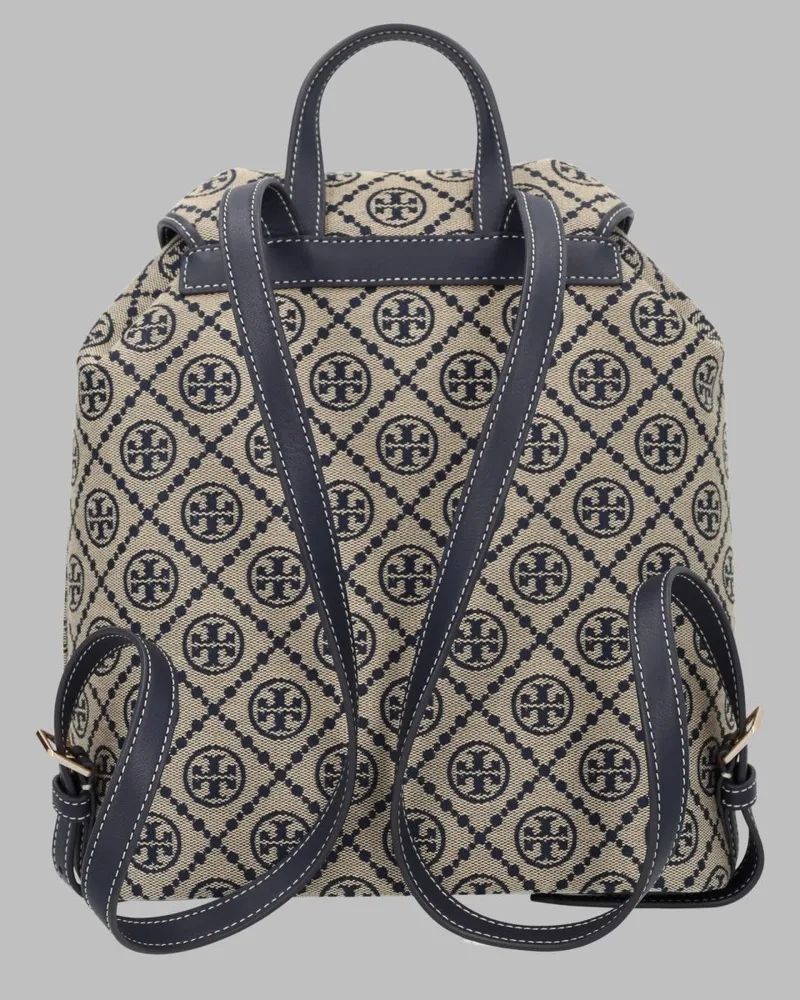 Tory Burch Fabric Backpack — Beige Beige