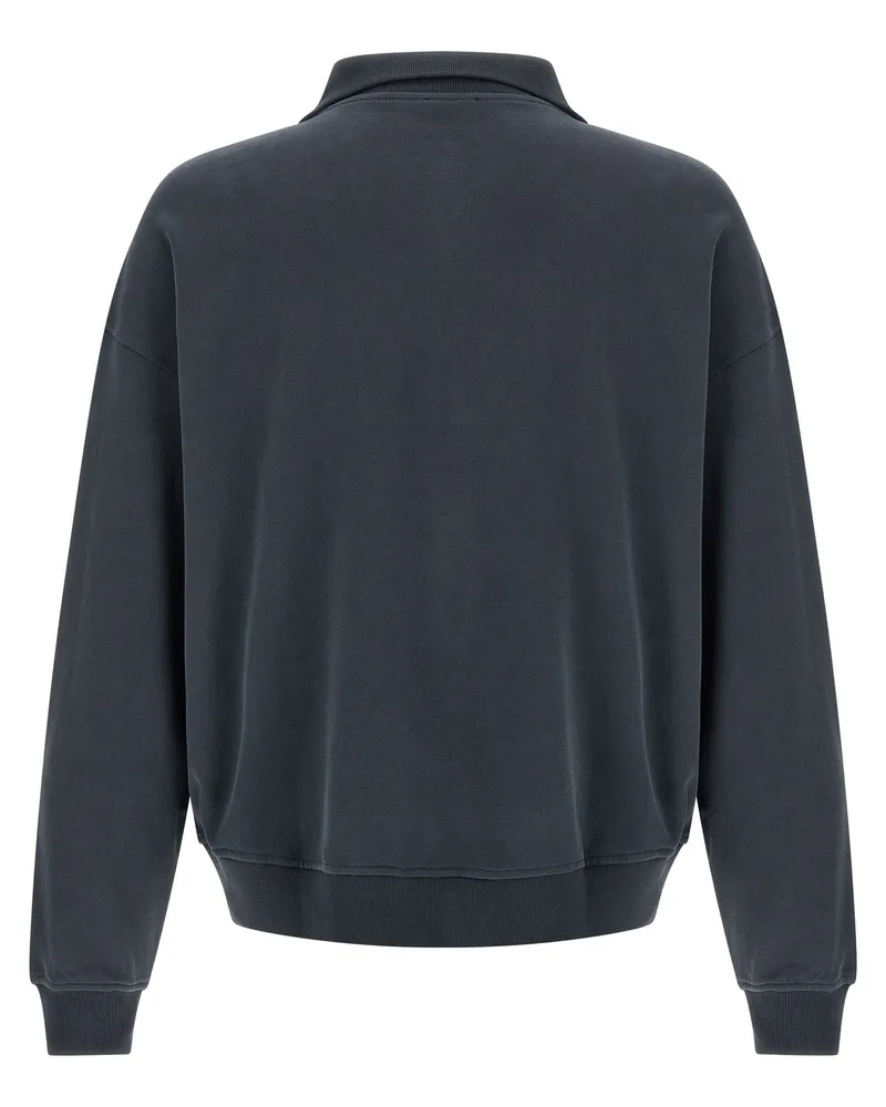 Brunello Cucinelli Polo-Collar Cotton Sweatshirt 