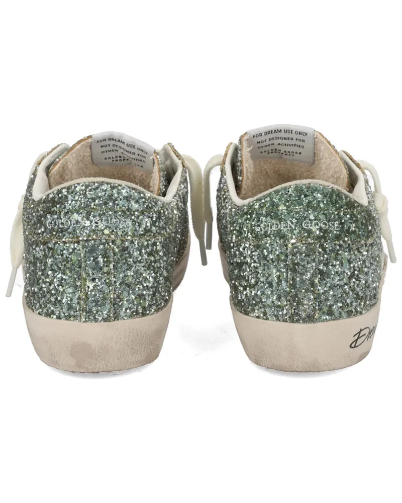 Golden Goose Superstar Sneaker — Silver Silver