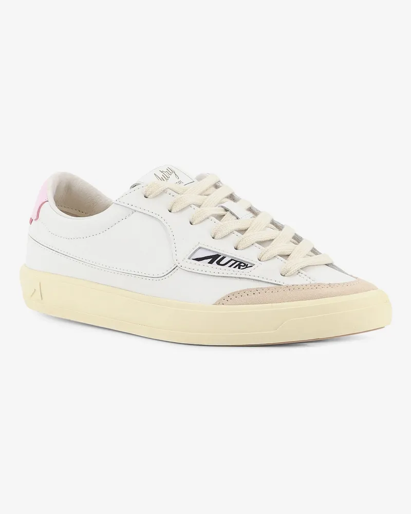 AUTRY Women's Sneakers Windscape Leather White Leather-Rubber Trainers Leather/rubber White