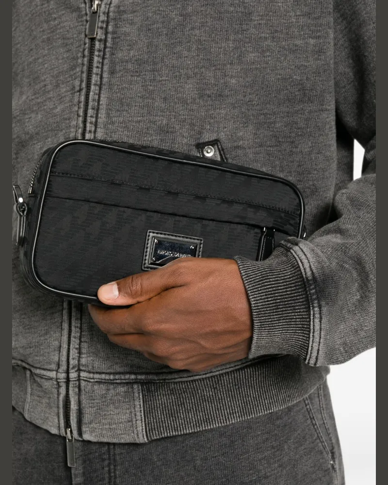 Emporio Armani Nylon Clutch — Black Black