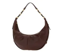 Women's Saharienne Shoulder Bag Brown Lamb