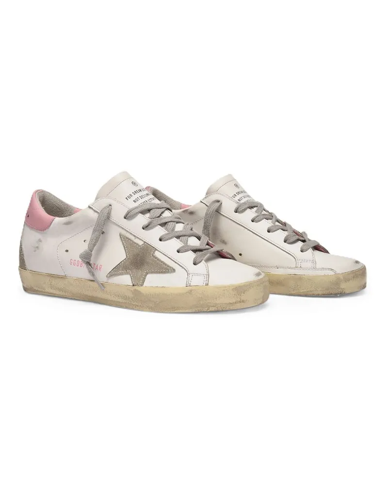 Golden Goose Women's Super-Star Sneaker White Calfskin White