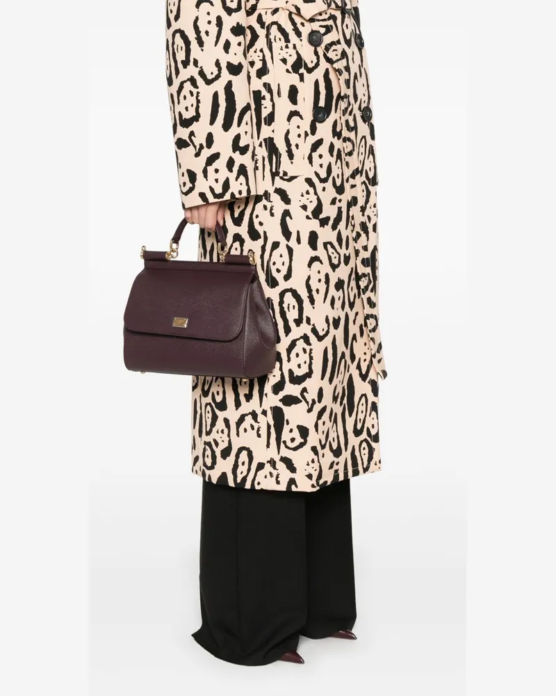 Dolce & Gabbana Sicily Shoulder Bag — Brown Brown