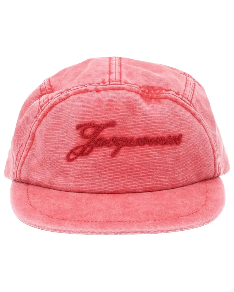 Jacquemus ACU00819AD0_0061470 Baseball Cap — Red Red