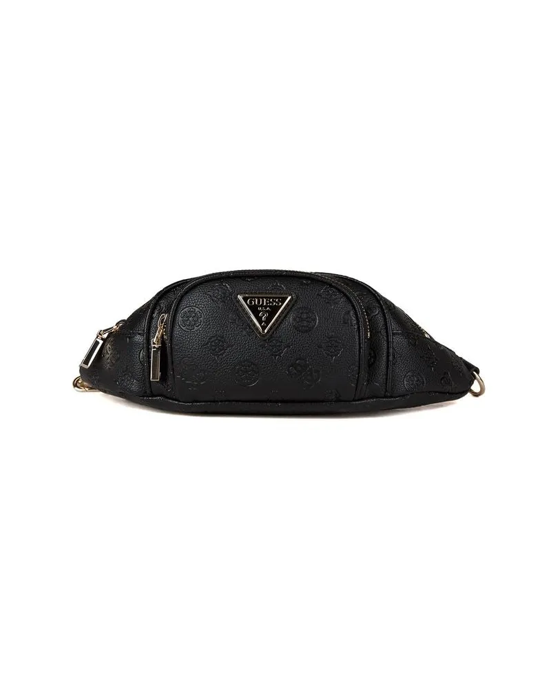 Guess Women's Belt Bag Black Polyurethane Other Black
