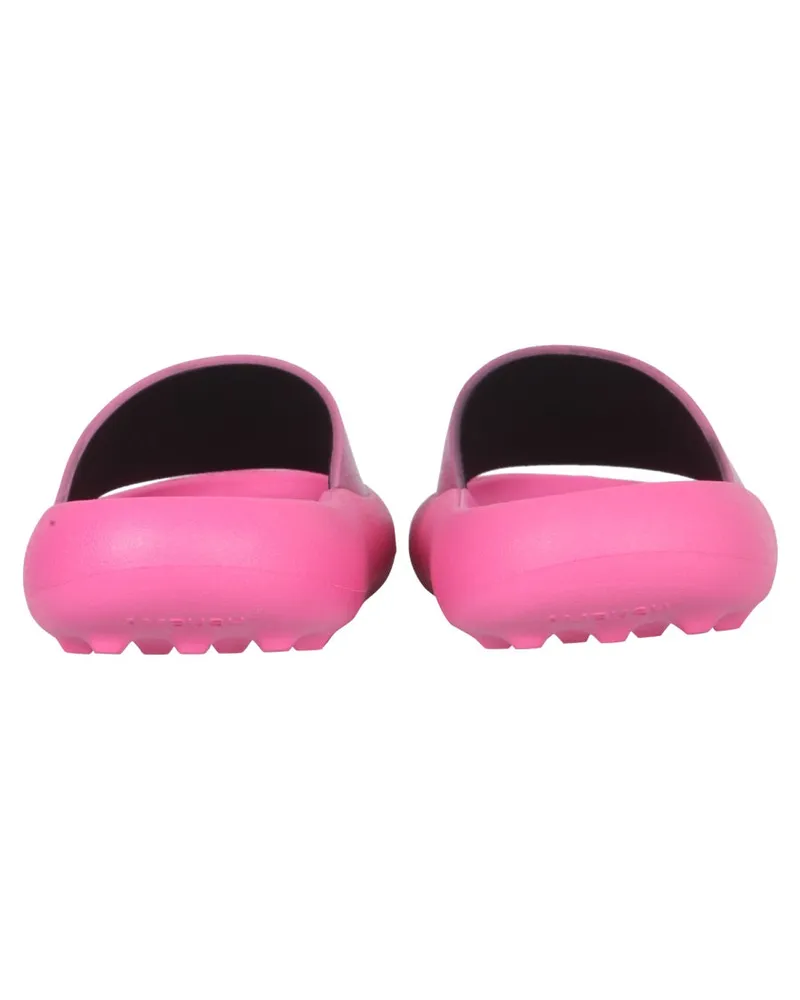 AMBUSH Rubber Slide Slide Sandals — Pink Pink
