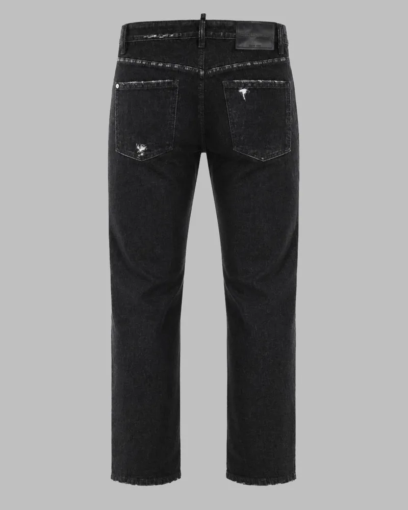 Dsquared2 Five-Pocket Denim Jeans — Black Black