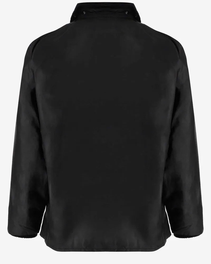 Barbour Men's Waxed Jacket Bedale Black Cotton Black