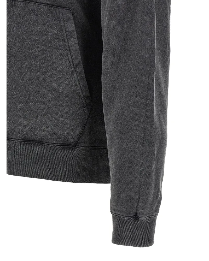 Balenciaga Men Bicolor Cotton Sweatshirt Clothing Gray