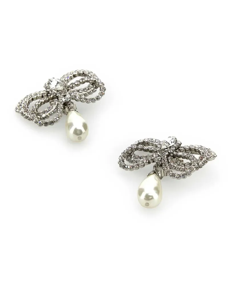 Alessandra Rich Crysilver Orecchini Earrings Silver