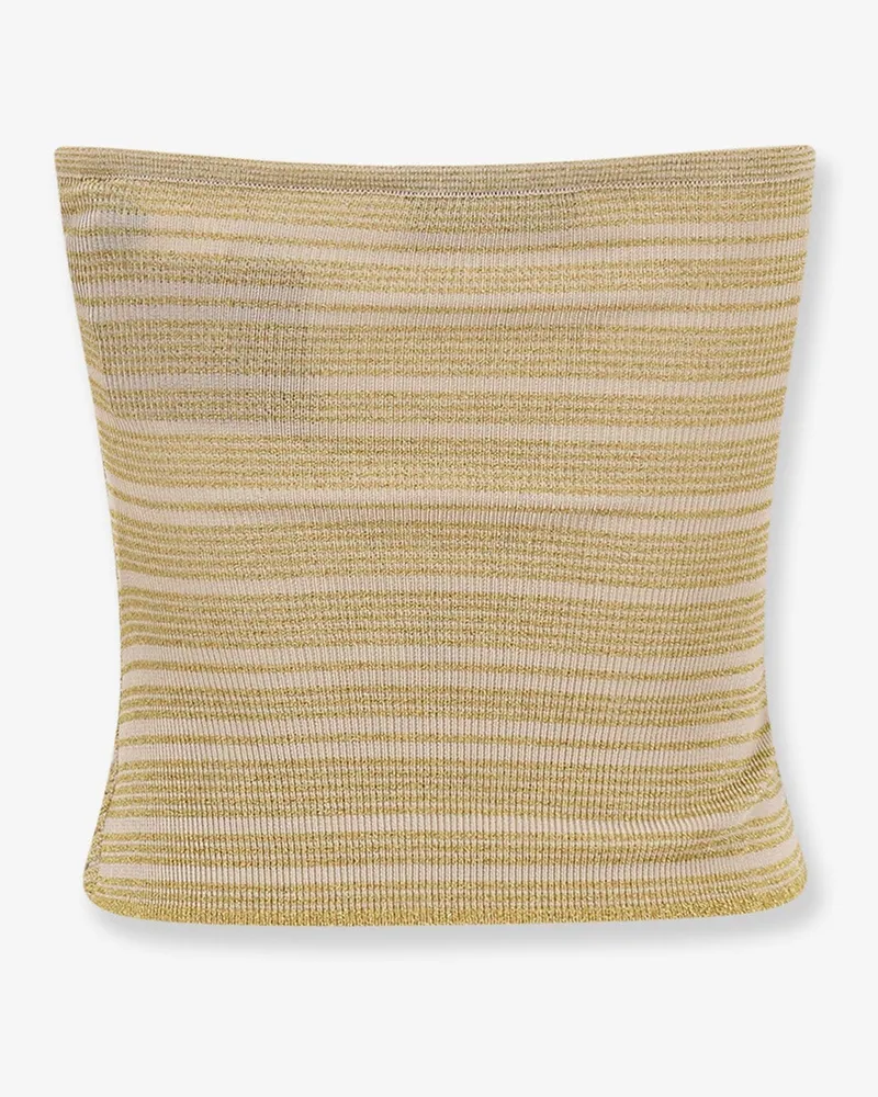 Missoni Women's Viscose Blend Top Gold T-Shirts & Jerseys Gold