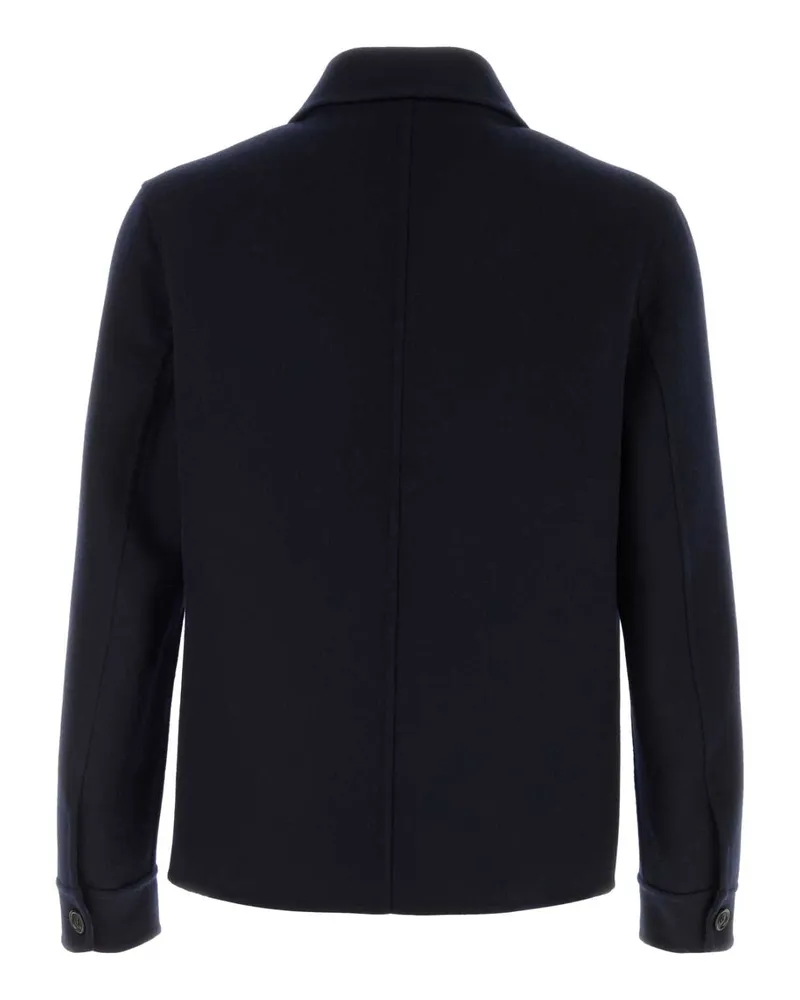 Burberry Wool Jacket — Navy Navy