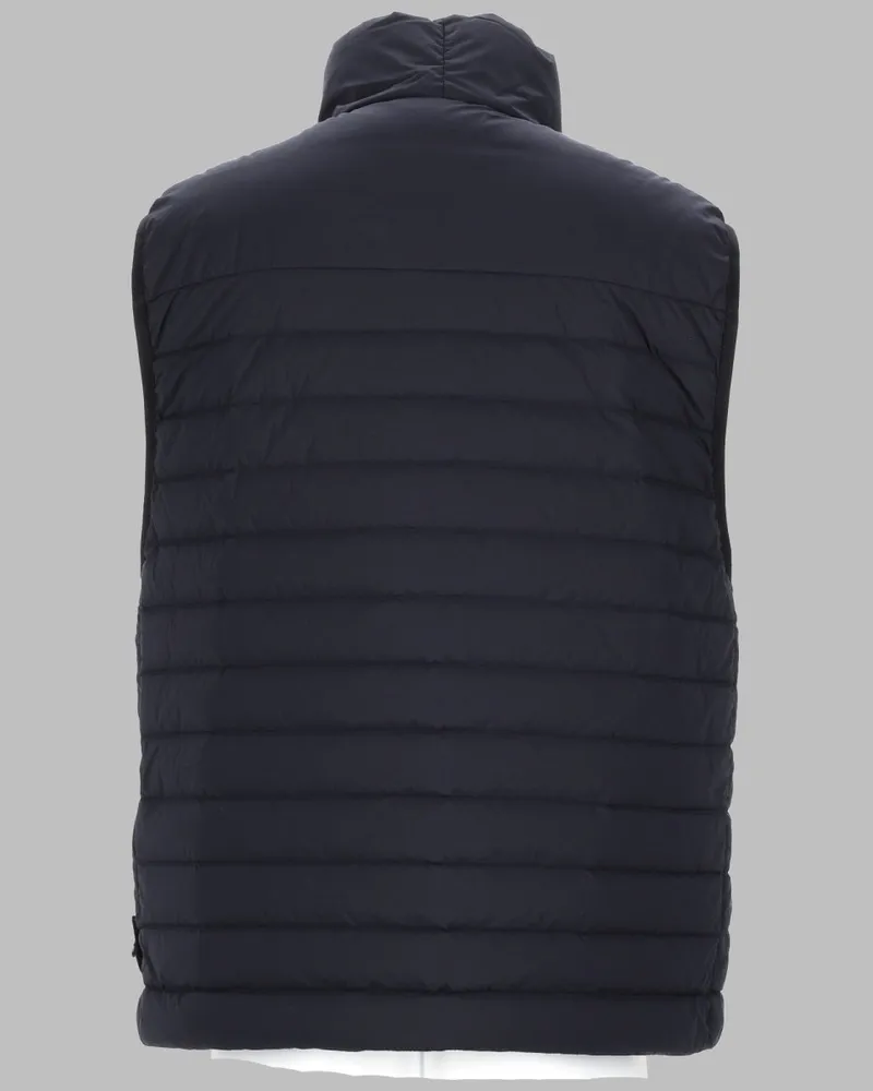 Stone Island Seamless Tunnel Gilet — Blue Blue