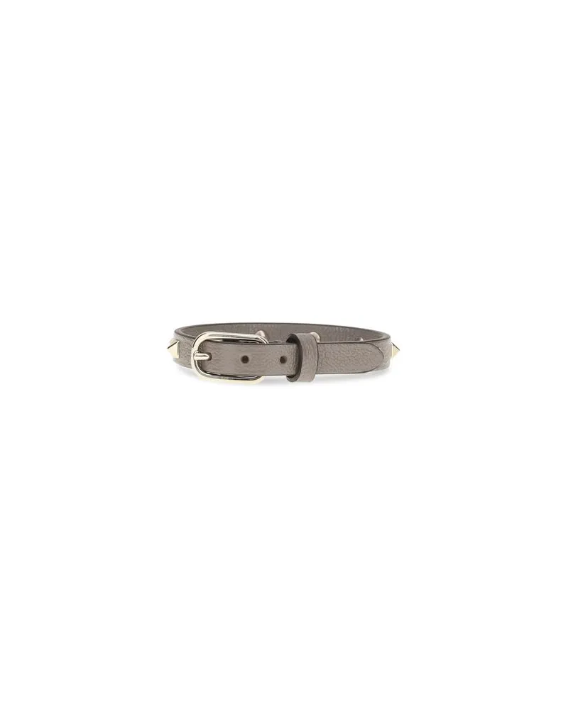 Valentino Garavani Rockstud Bracelet — Gray Gray