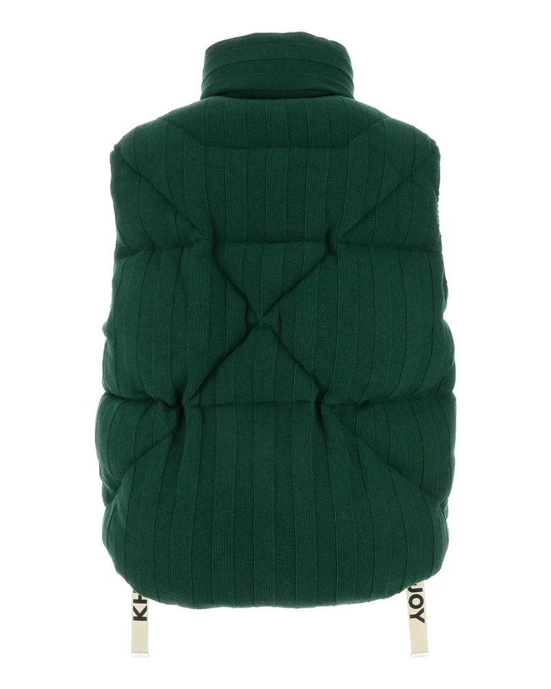 KHRISJOY Cfpm049nkn Em724 Emerald Cotton Piumini Down Jackets Green