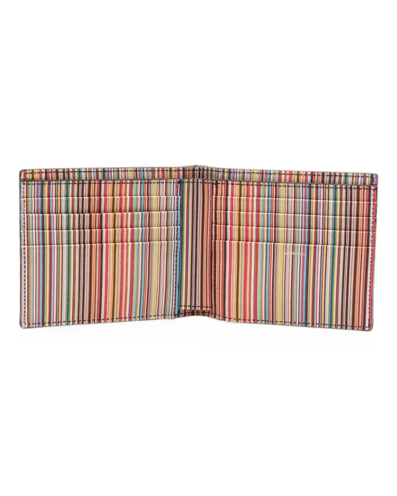 Paul Smith Leather Bifold Wallet — Black Black