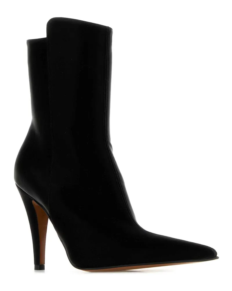 Alexander McQueen 808127w4aao 1000 Black Stivali Boot Black