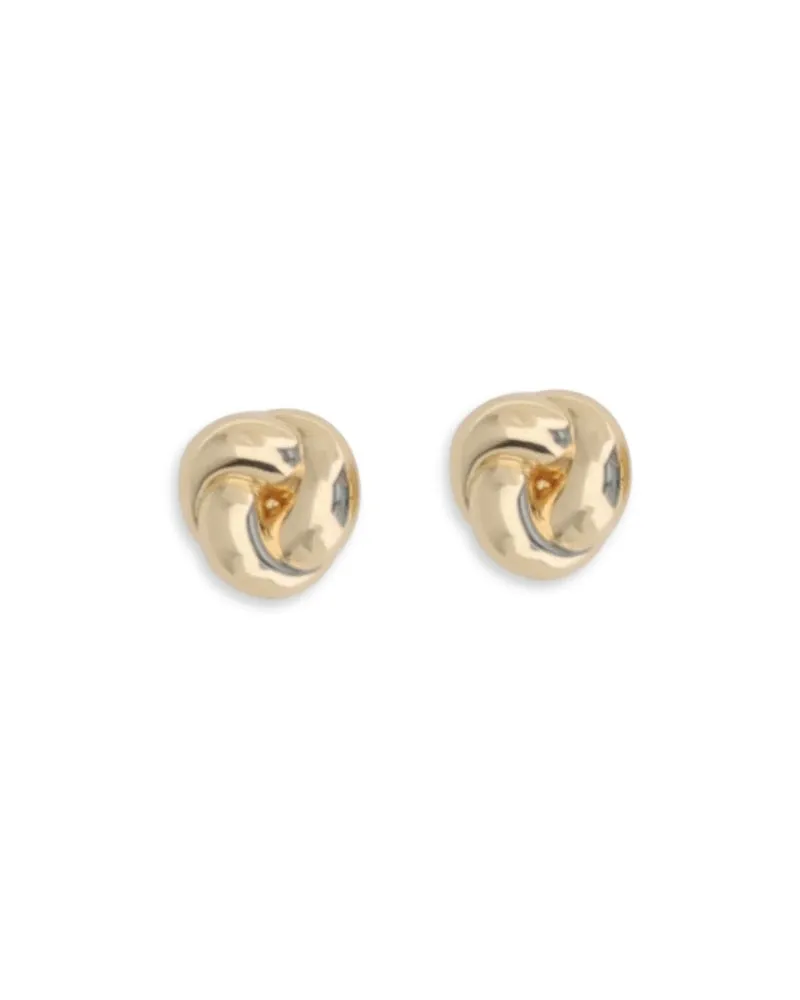 Self-Portrait Women's Earrings Drop Knot Gold Brass Gold