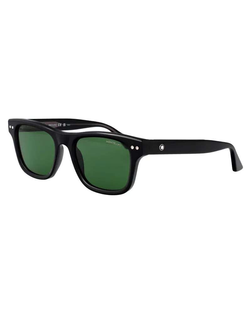 Montblanc MB0254S Acetate Sunglasses — Black Black