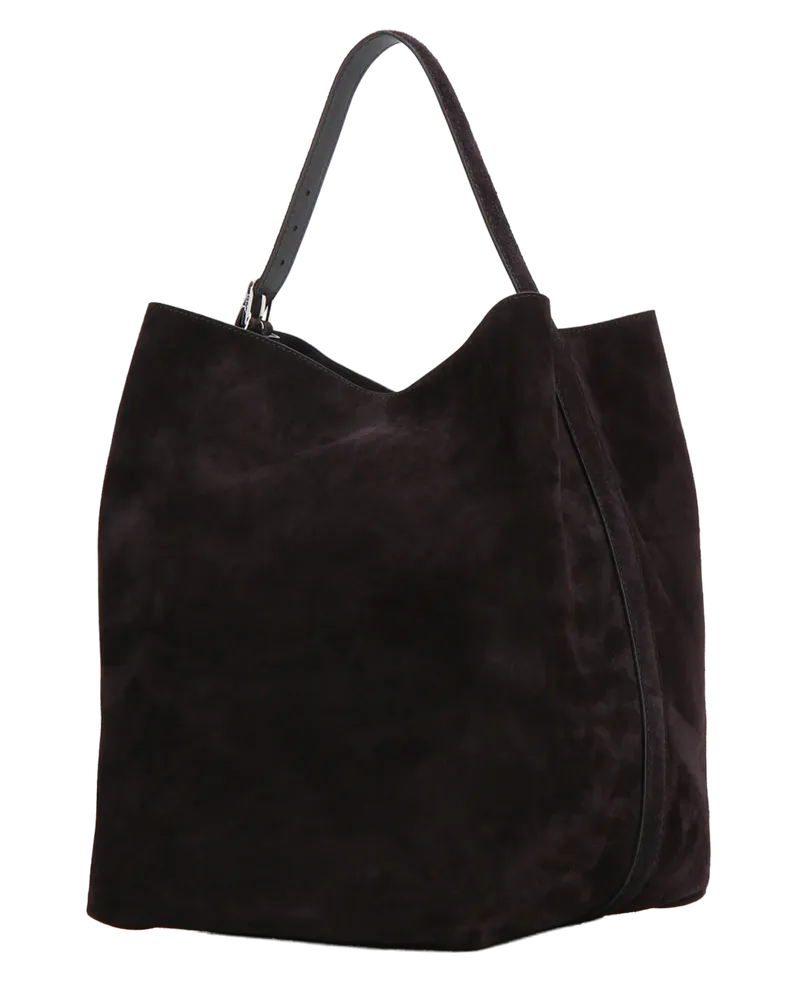 Totême Belted Shoulder Bag — Black Black