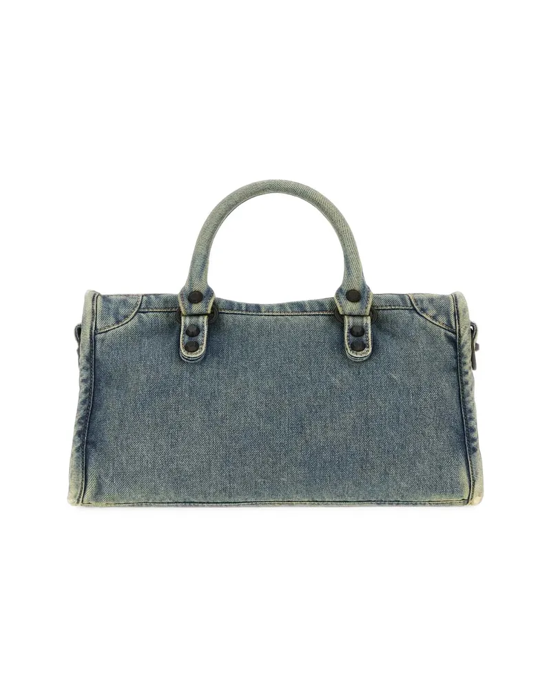 Balenciaga Denim Tote Bag — Blue Blue