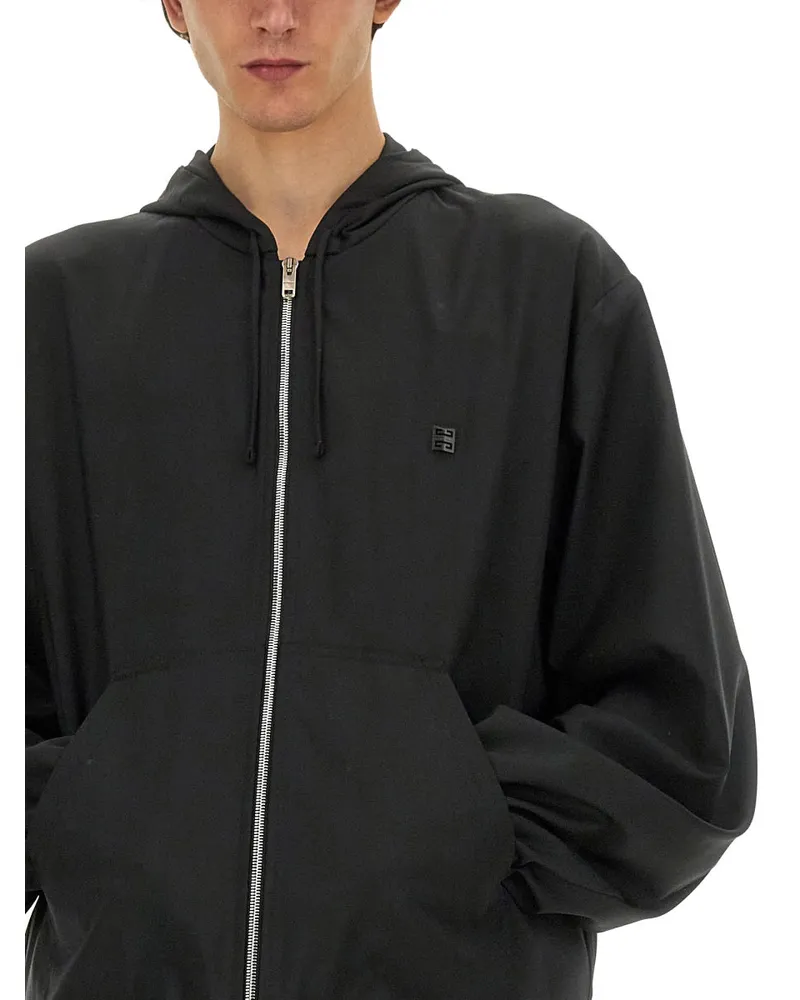 Givenchy Virgin Wool Sweatshirt — Black Black