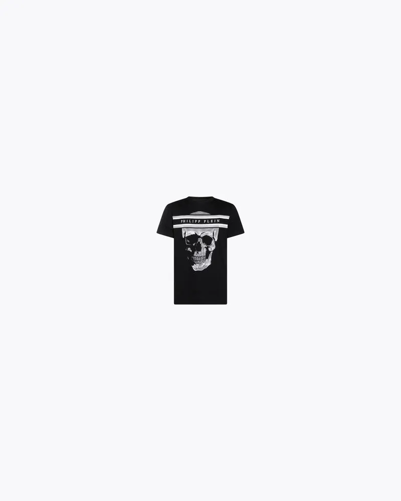 Philipp Plein Men T-Shirts And Polos Black _100 % Co Black