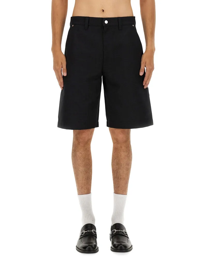Gucci GG Jacquard Shorts — Black Black