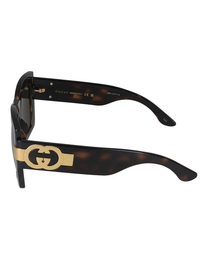 Gucci Women's Gg1688s Sunglasses Havana Injected Havana