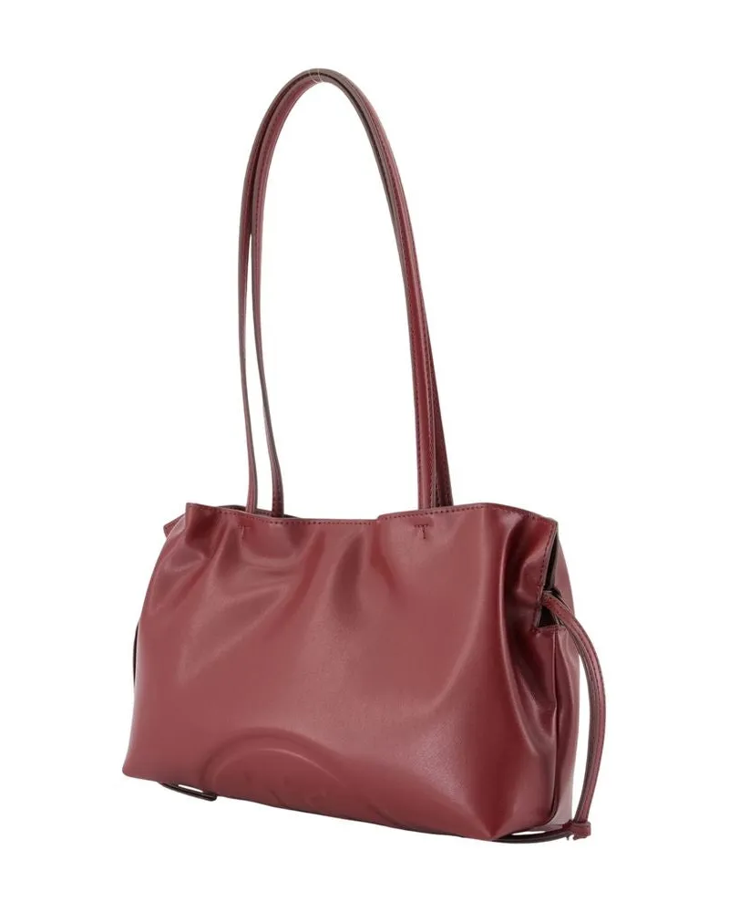 Tory Burch Women's Ella Small Shopper Bag Synthetic Red Totes-shopping-bags Red
