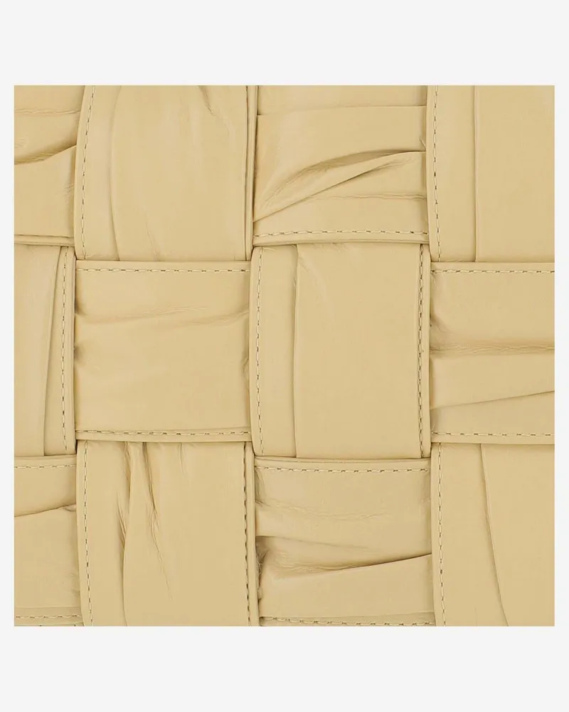 Bottega Veneta Women's Brick Cassette Bag Beige Lambskin Shoulder Beige