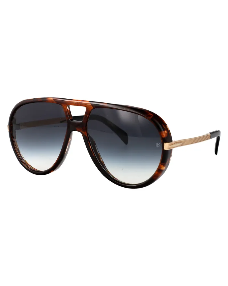 EYEWEAR by DAVID BECKHAM Men's Sunglasses Db99-Voyager Brown Acetate Brown
