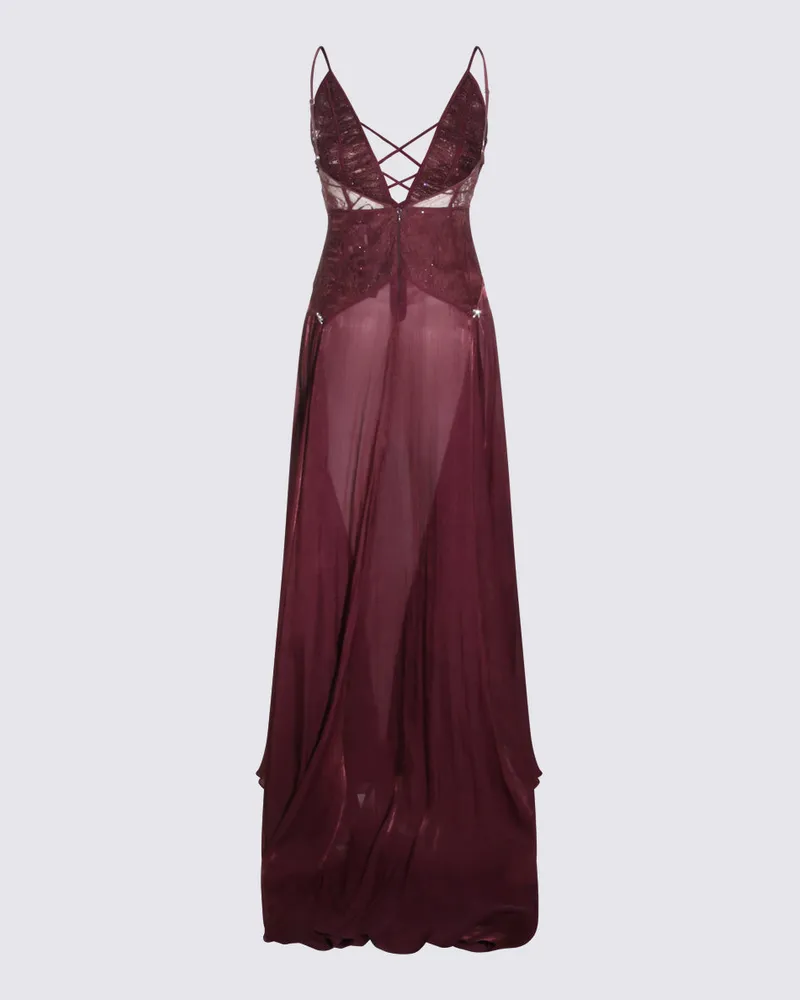 NISSA Women's Dresses _ Pa Burgundy
