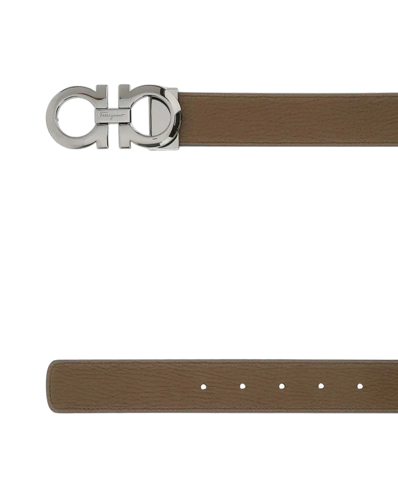 Ferragamo Brownsugarnero Cinture Belt Brown