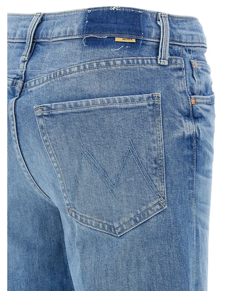 Mother Tomcat Roller Jeans — Light Blue Light