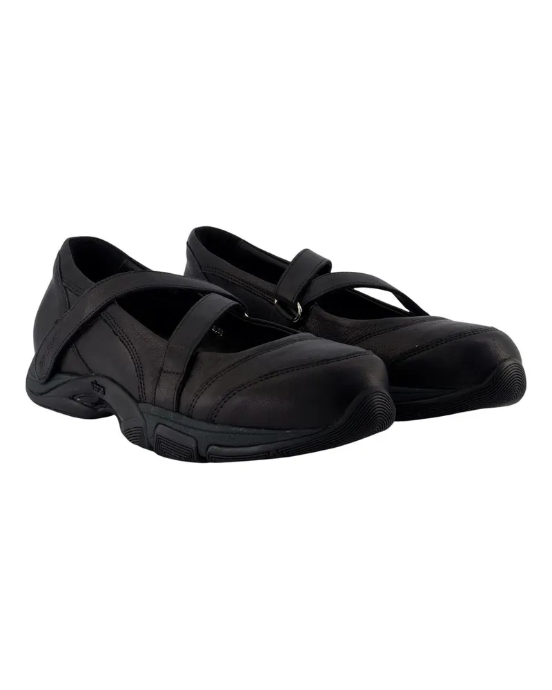 Our Legacy Men's Sweetheart Dress Loafers -  Leather Black Calfskin Shoes Flat-Shoes Black