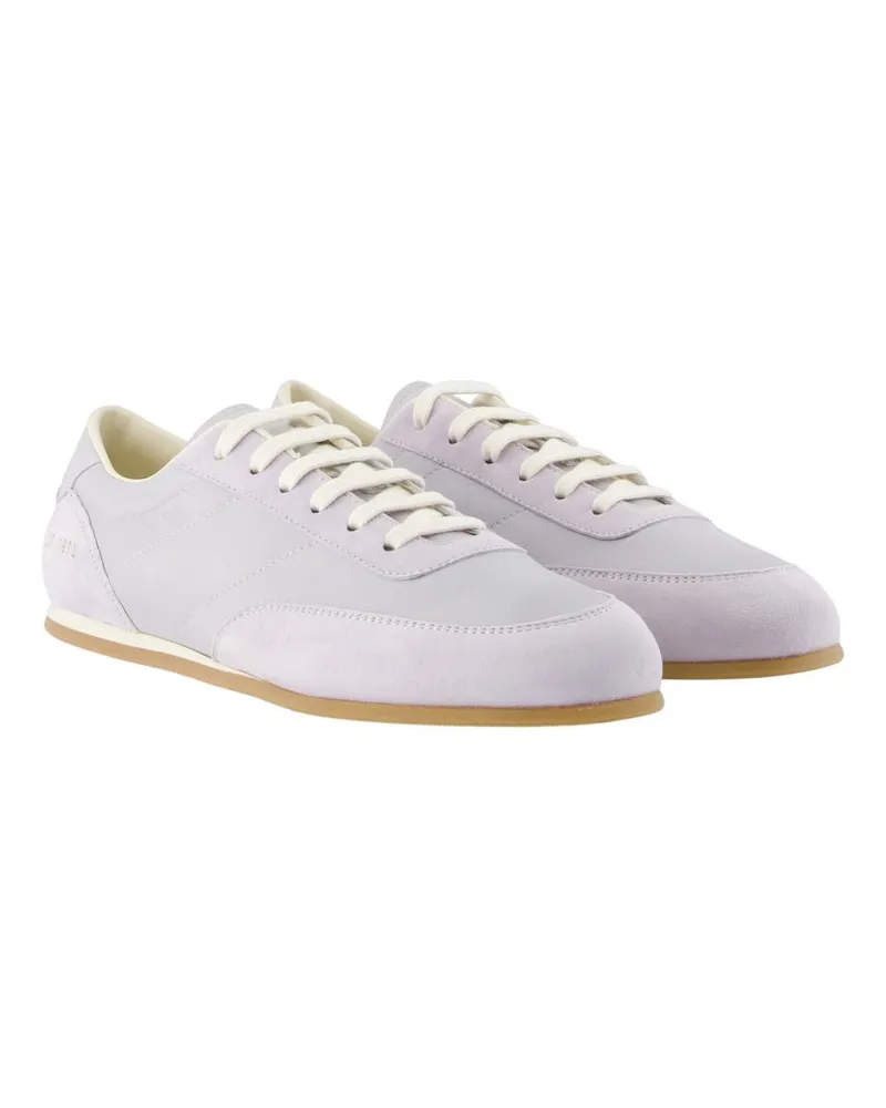 Common Projects Women's Minimal Trainers -  Leather Purple Calfskin Shoes Sneakers Purple
