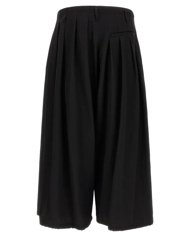 Yohji Yamamoto Standard Balloon Trousers — Black Black