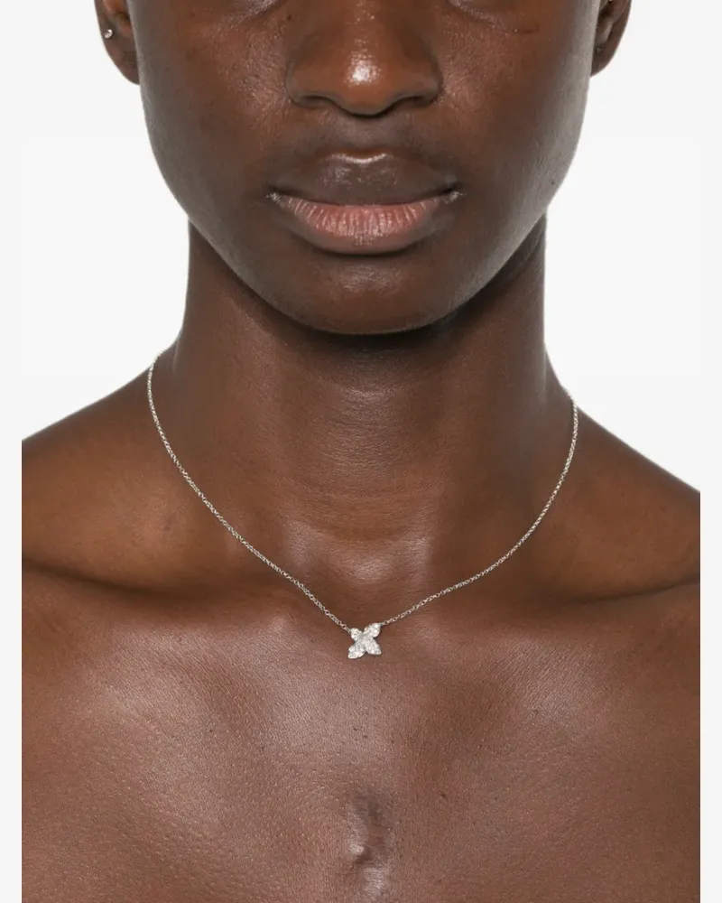 Pasquale Bruni Women's 18kt White Gold Diamonds Necklace Ss26 W White
