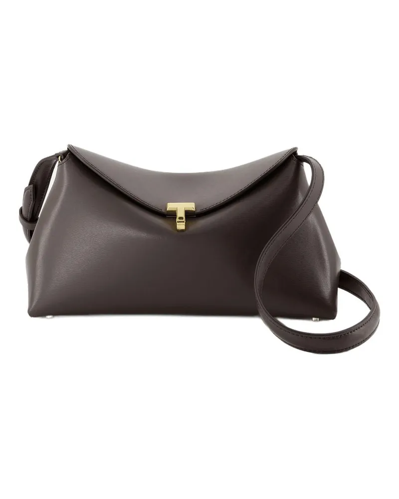 Totême Women's Clutch Brown Cowhide Brown