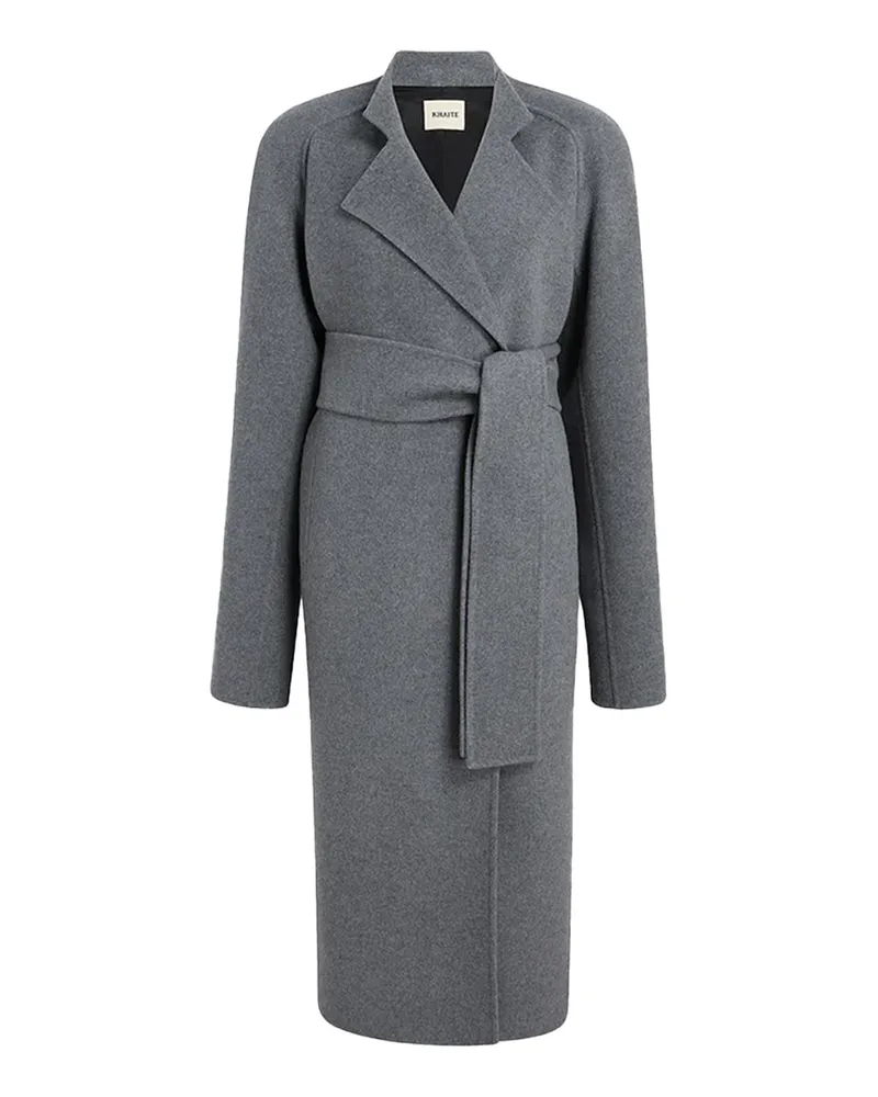 KHAITE Deena Coat — Gray Gray