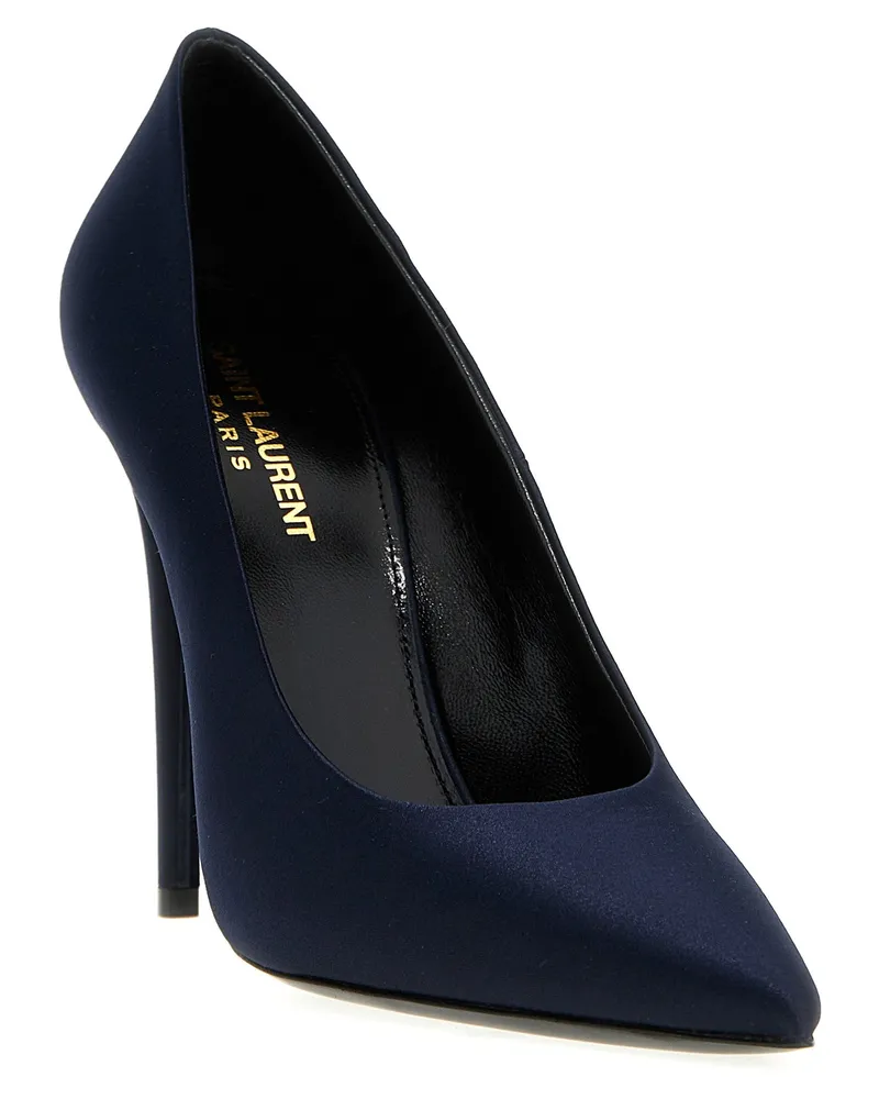 Saint Laurent Monceau Pump — Navy Navy