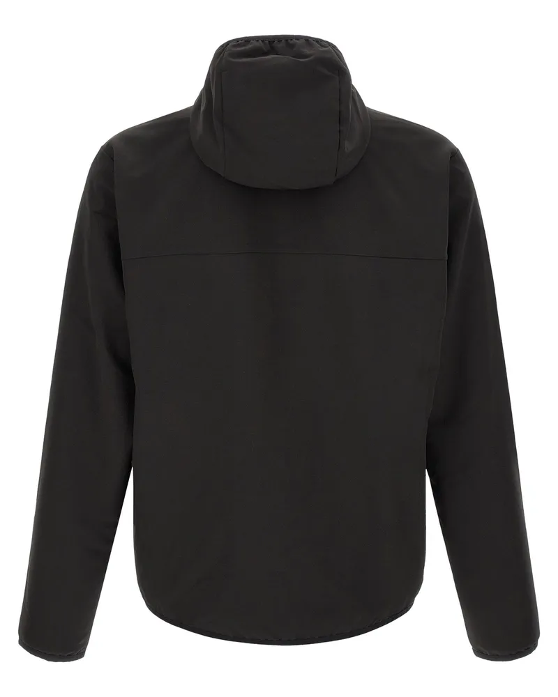 HUGO BOSS Hooded Technical Jacket — Black Black