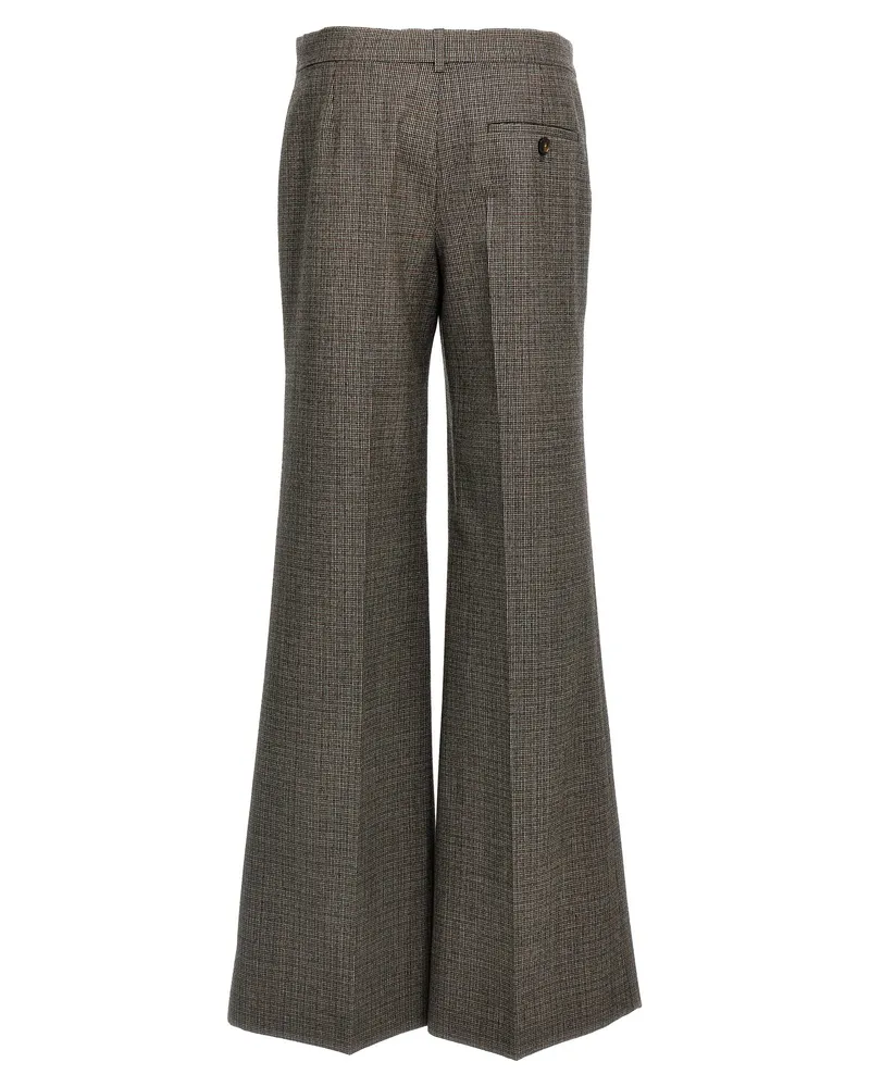 Stella McCartney Women's Gray Wool Flared Pants Gray