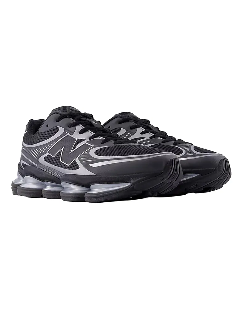 New Balance Unisex Trainers Abzorb 2000 Black-Silver Metallic Black/silver Sneaker Black